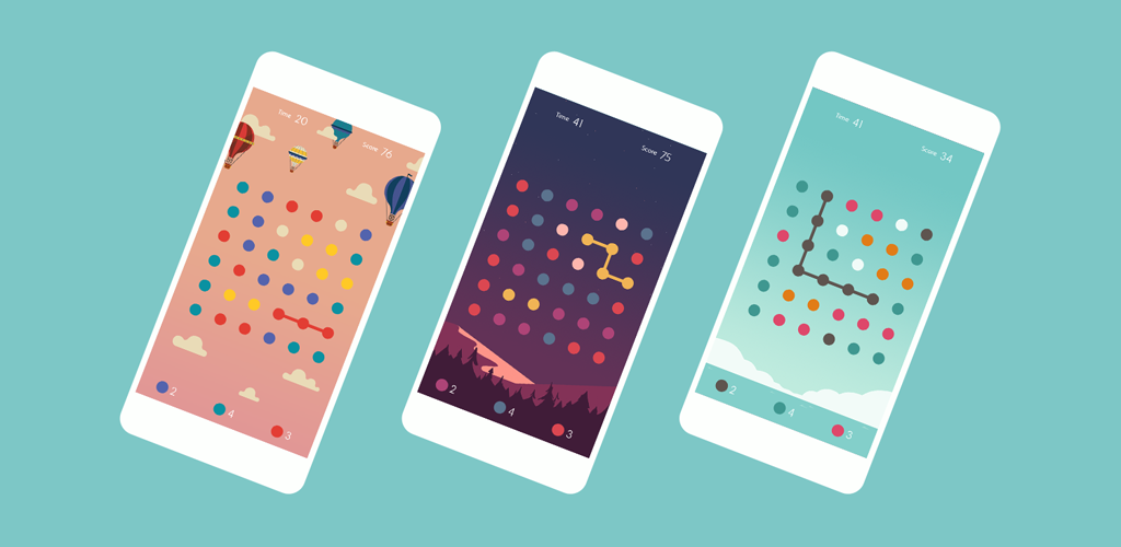 Banner of Dots: A Game About Connecting 
