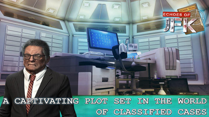 Captura de Tela do Jogo Hidden Files: Echoes of JFK (FULL) - A Hidden Object Adventure
