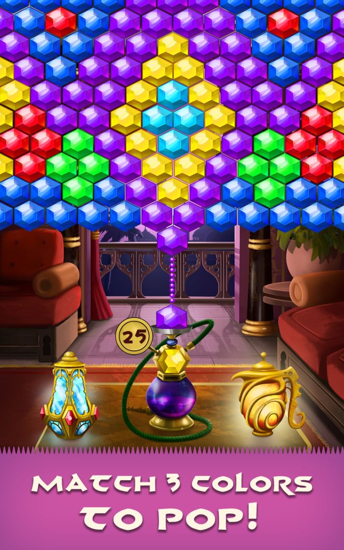Diamond Bubble screenshot game