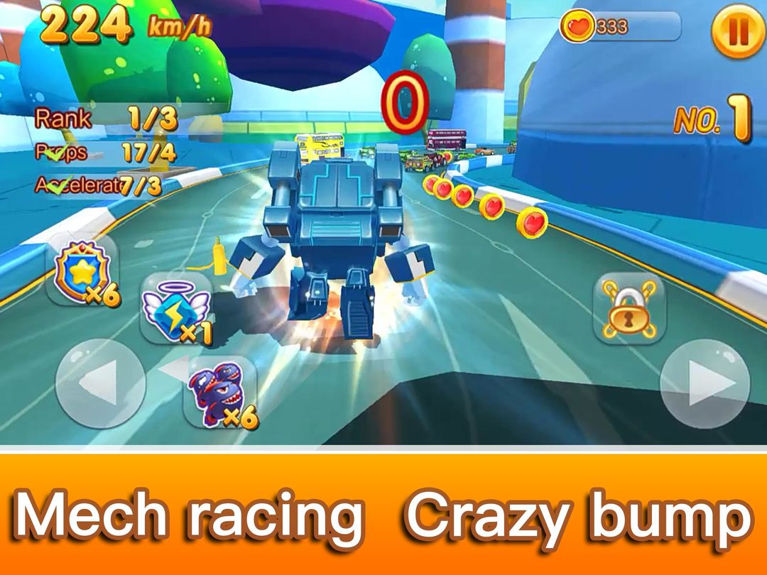 Screenshot of Speed racing-driving real kart drifty car race
