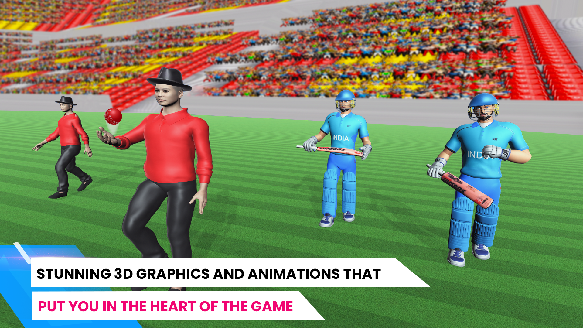 Cricket Heroes Game Screenshot