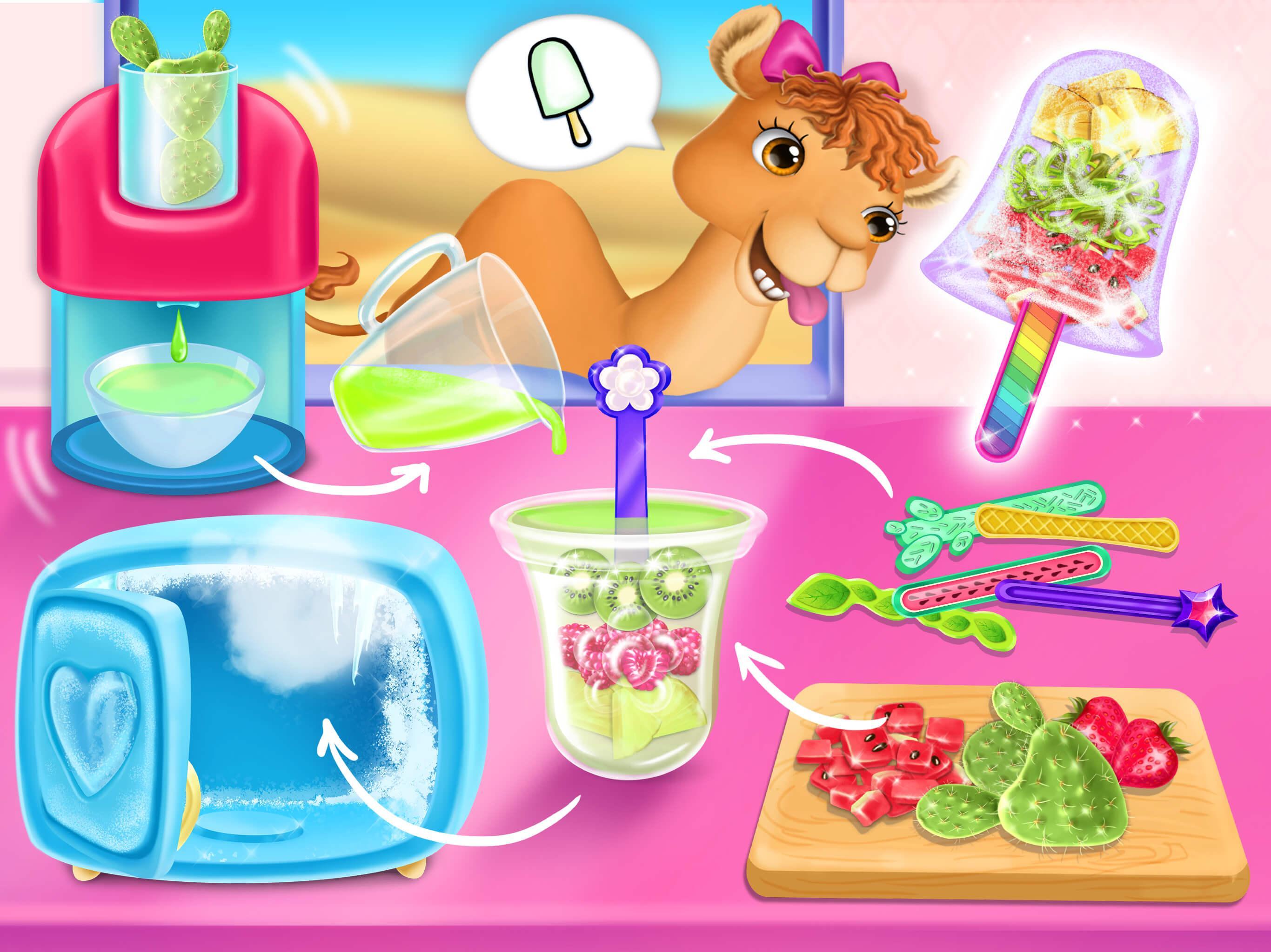 Swirly Icy Pops Game Screenshot