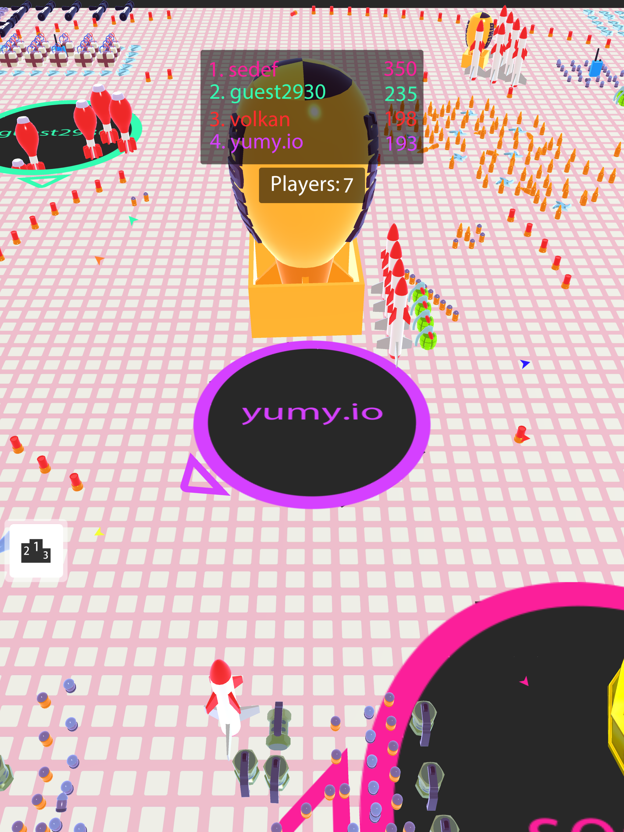 Screenshot of yumy.io - Black Hole Games