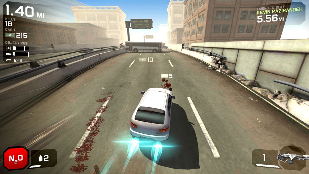 Screenshot of Zombie Highway 2