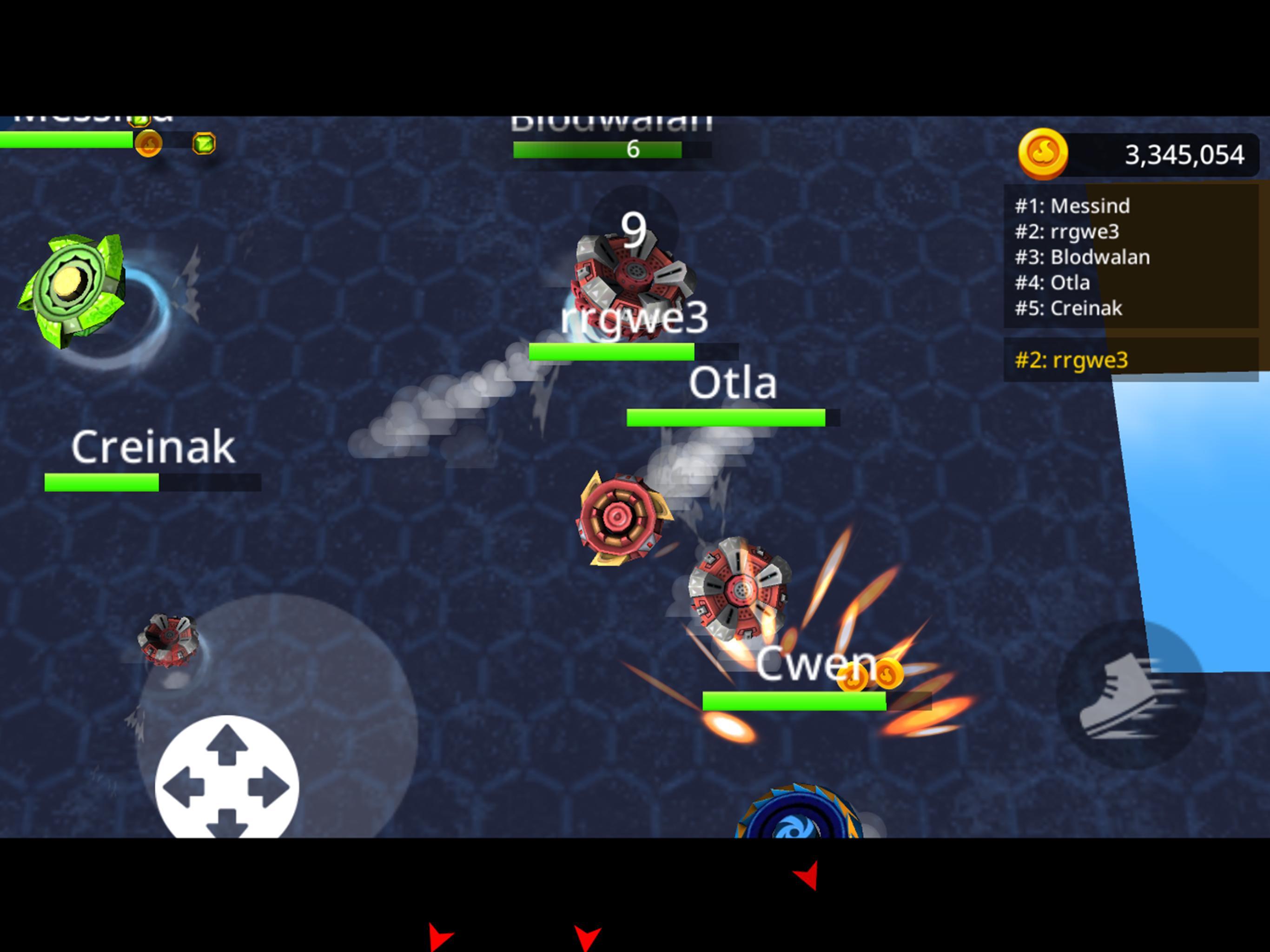 Spin Blade Battle .io - Burst God Stars Multiplay Game Screenshot