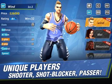 Hoop Legends: Slam Dunk Game Screenshot