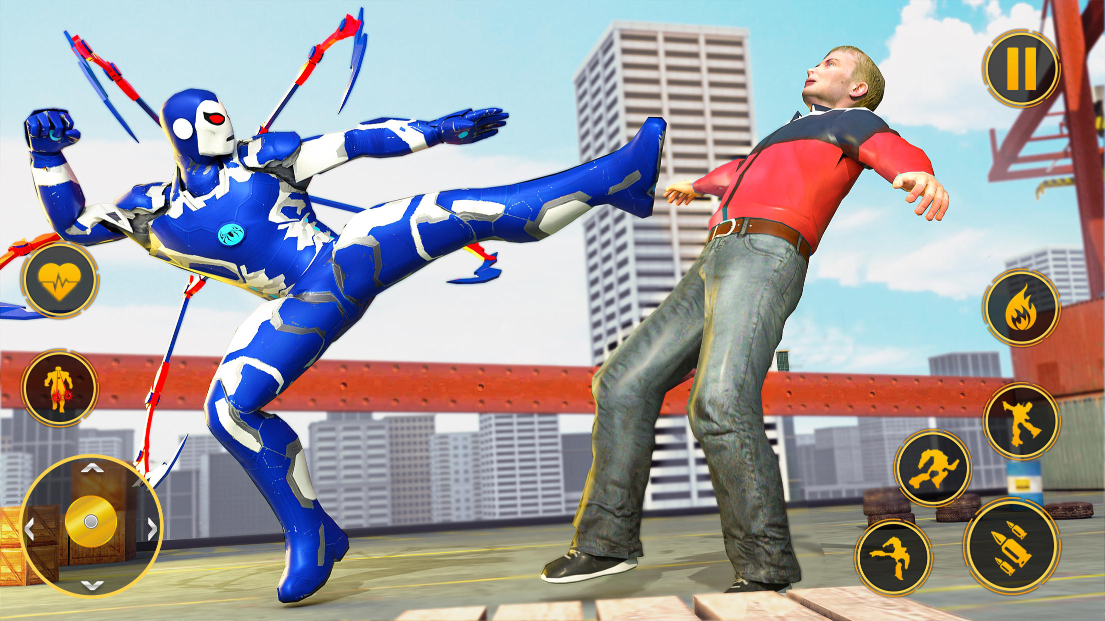 Screenshot of Open World Spider Hero Fight 2