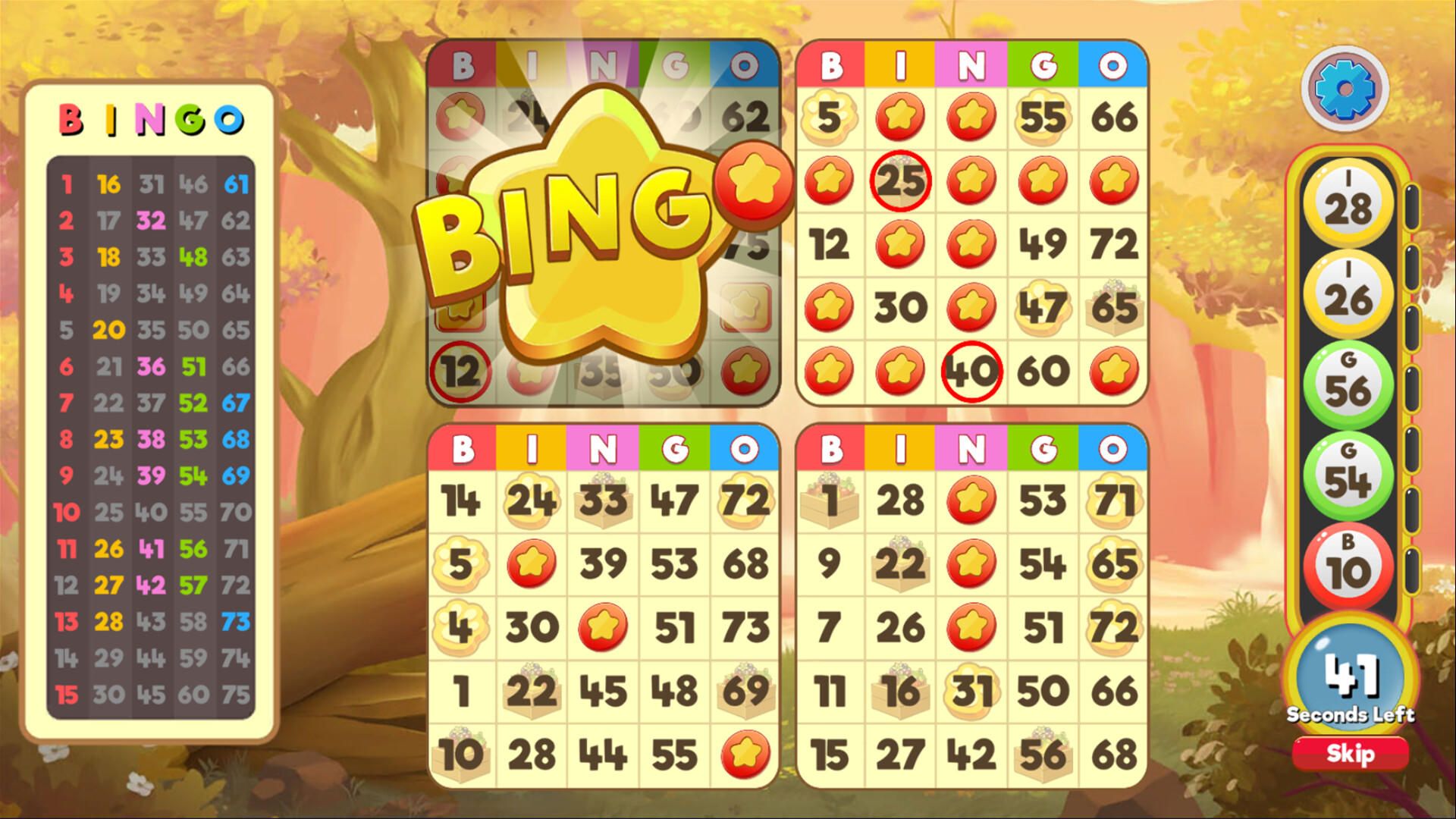 Bingo Pets - Save the Pets Game Screenshot