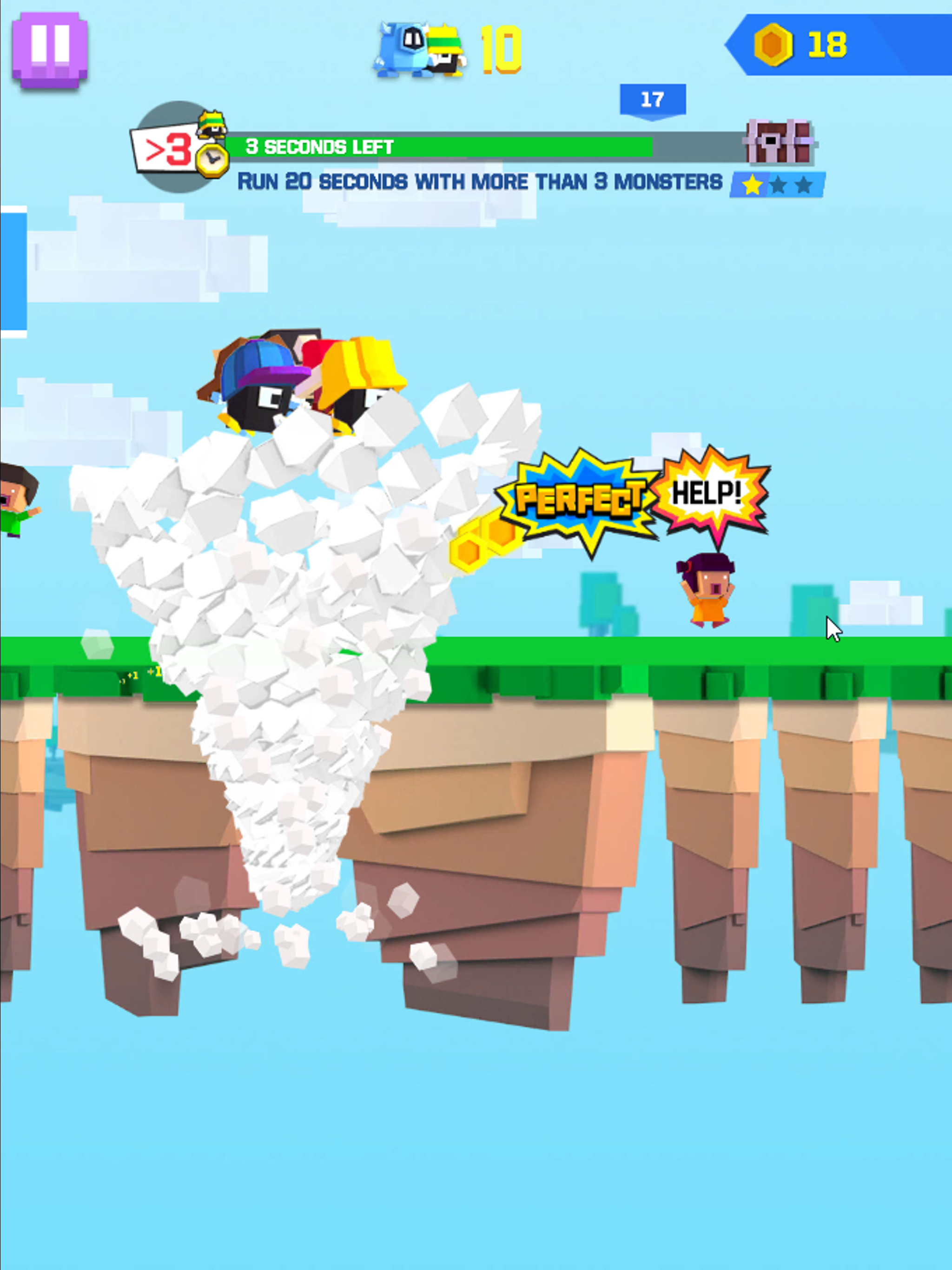 Monster Rush Game Screenshot