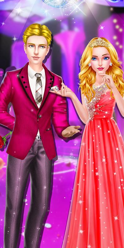 High School PROM Night Salon Game Screenshot