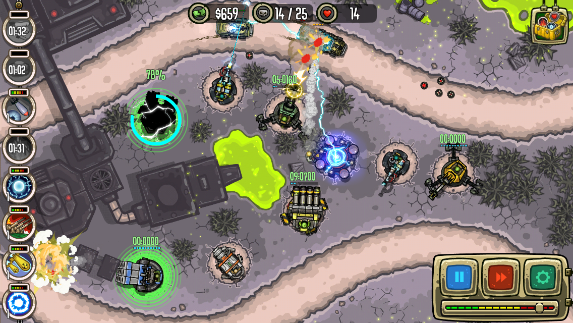 Modern Defense HD Game Screenshot