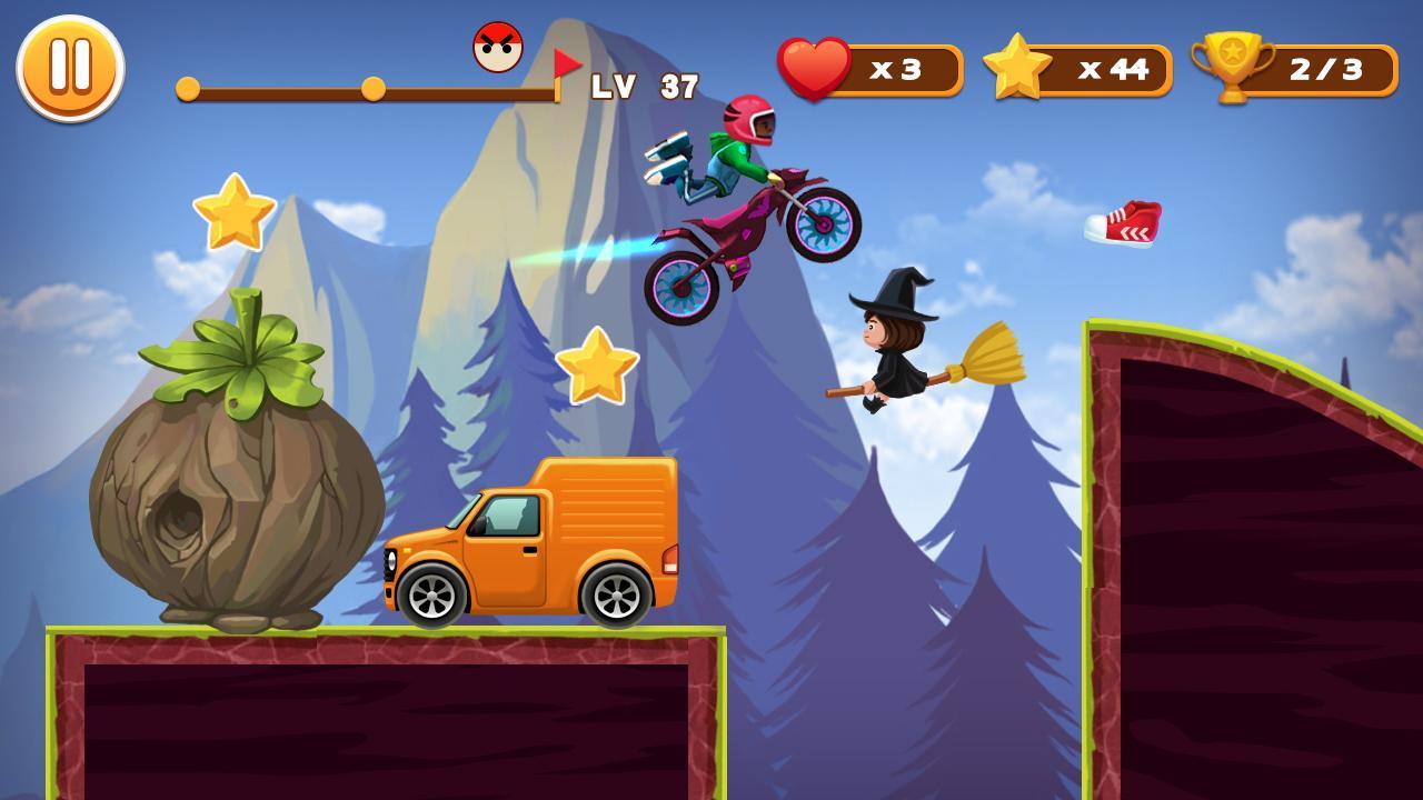 Stunt Moto Racing Game Screenshot