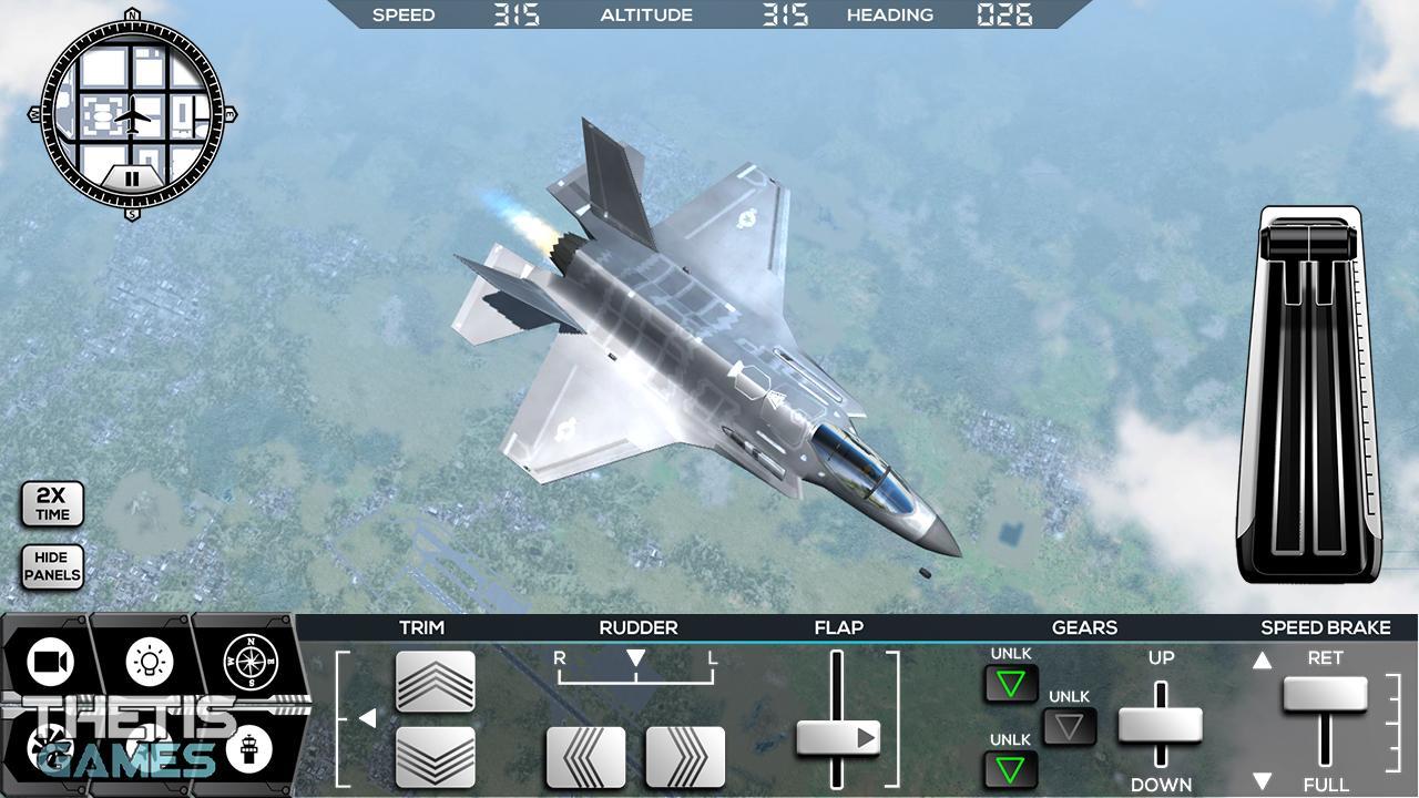 Flight Simulator 2017 FlyWings Game Screenshot
