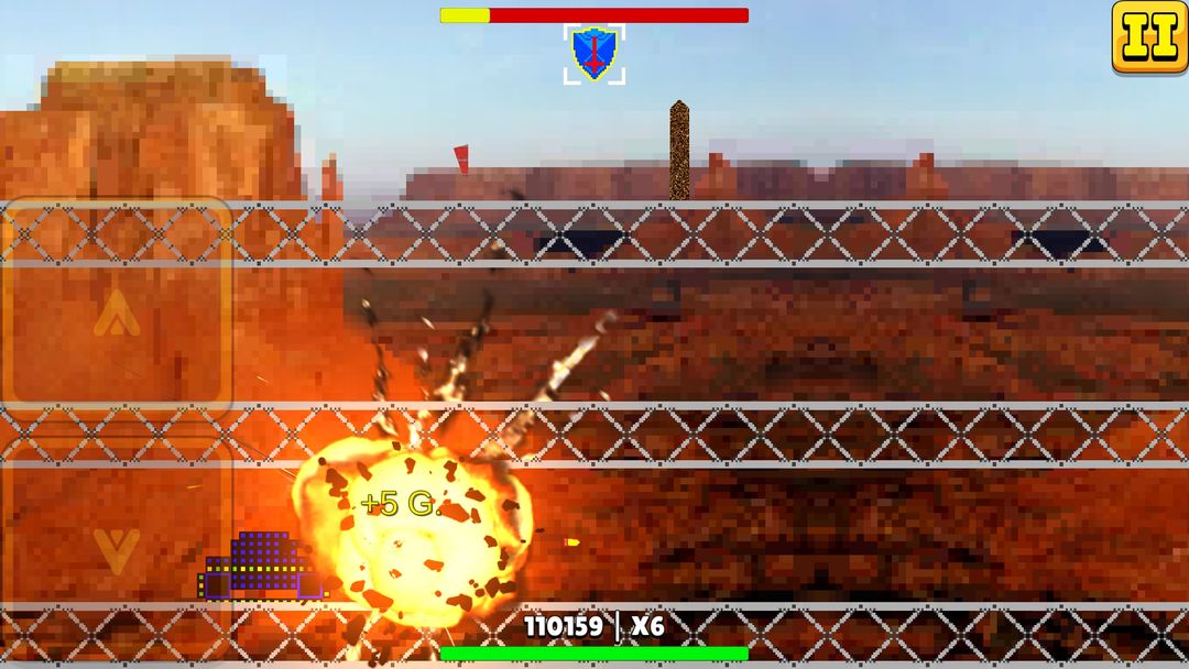 Screenshot of Tank Rider