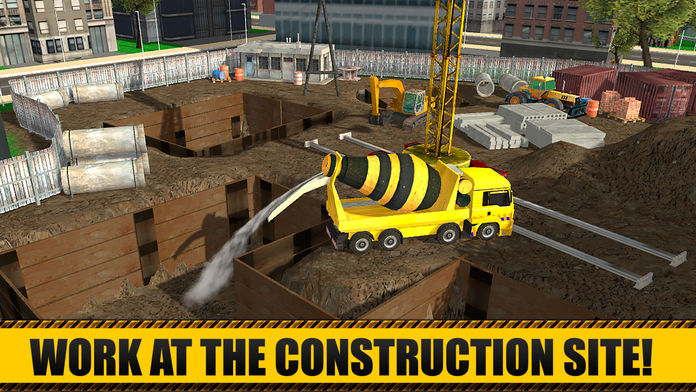 City Construction Simulator 3D Full screenshot game