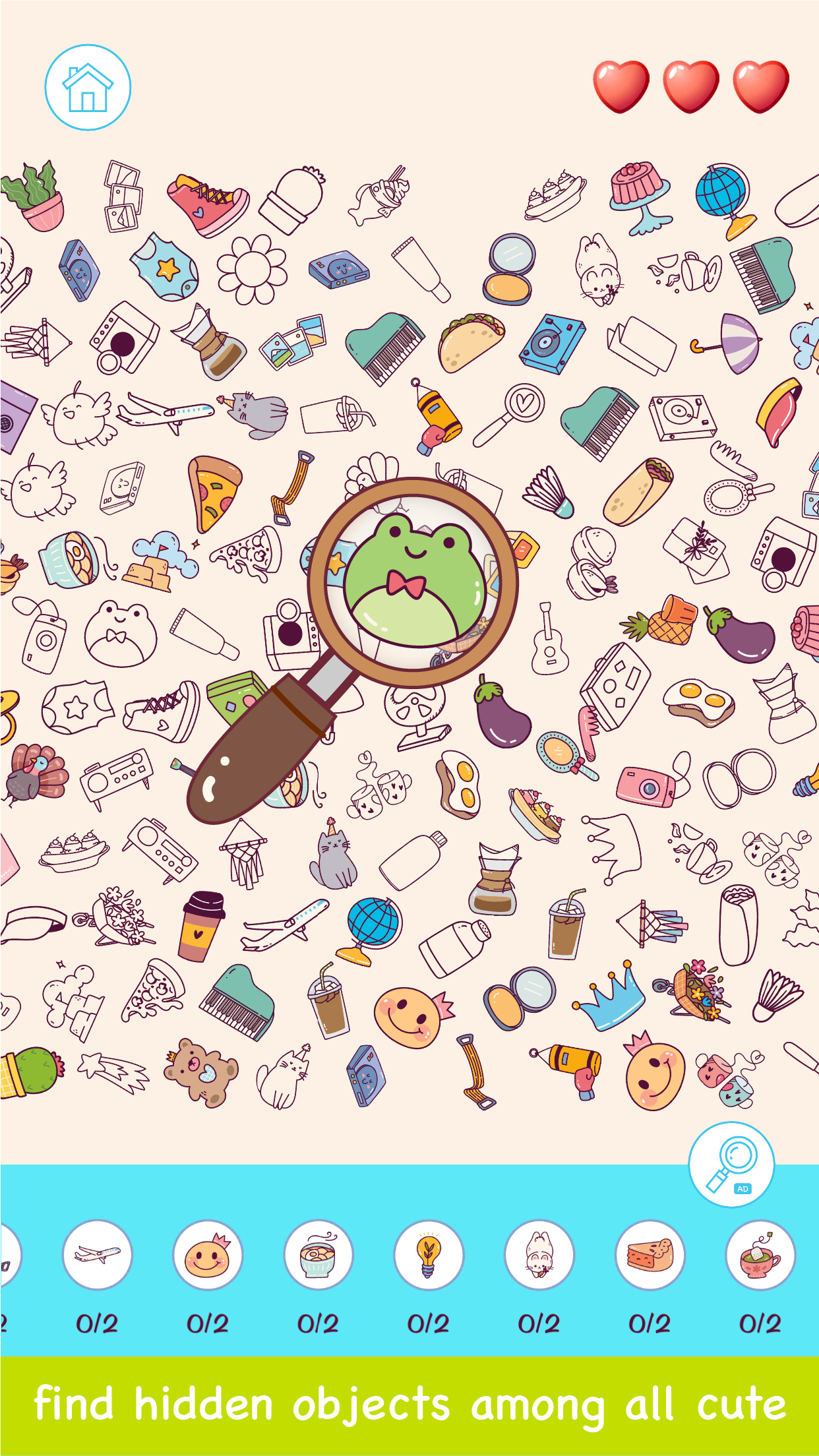 Cuplikan Layar Game Hidden Object Games:Find Stuff