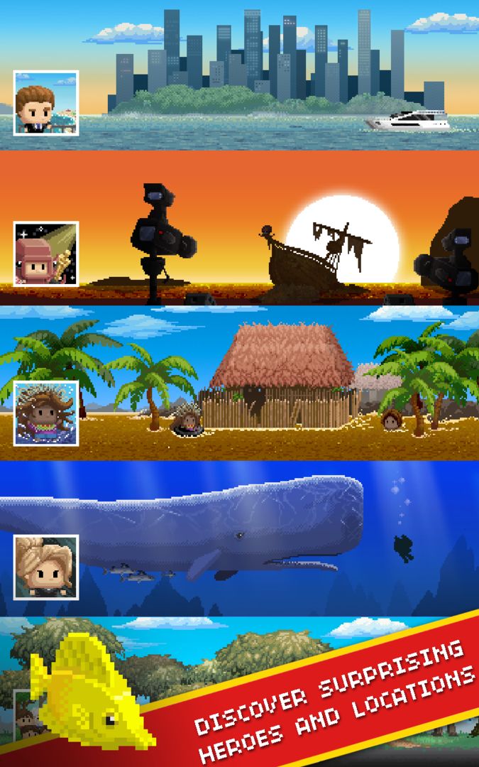 Screenshot of Desert Island Fishing