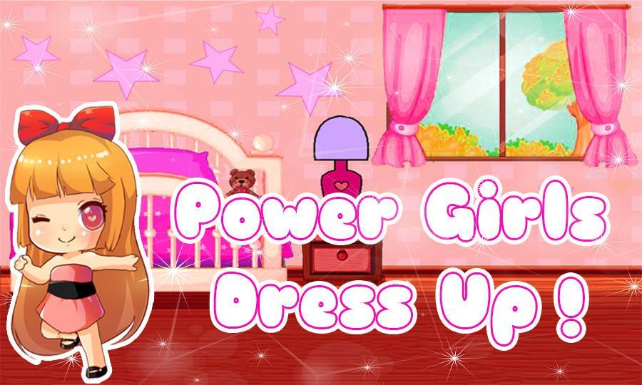 Cute Power Dress Up for Girls Game Screenshot