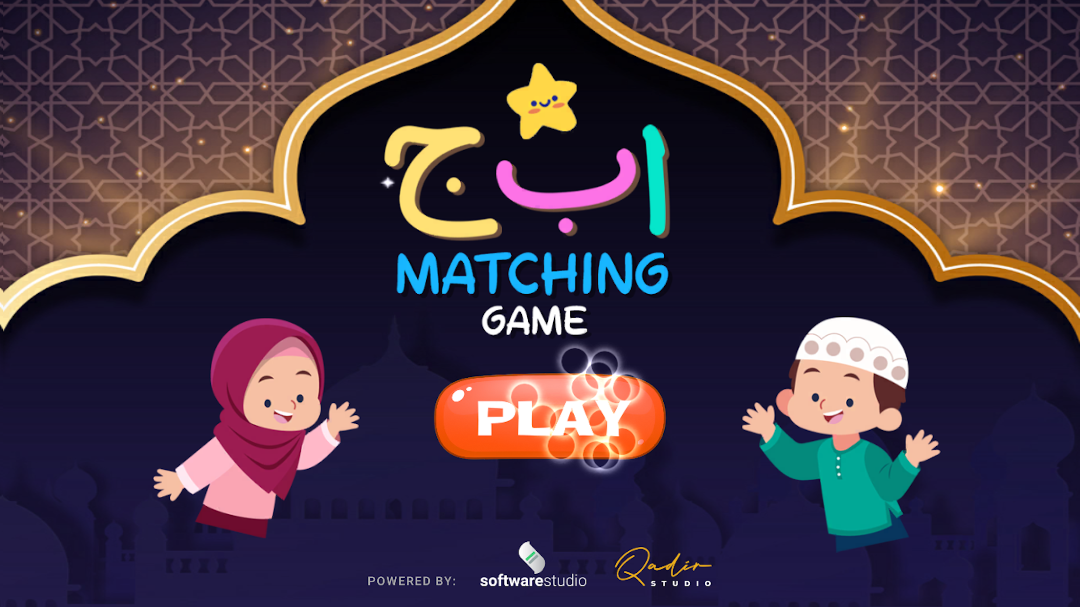 Cuplikan Layar Game Learn Arabic Letters ا ب ج