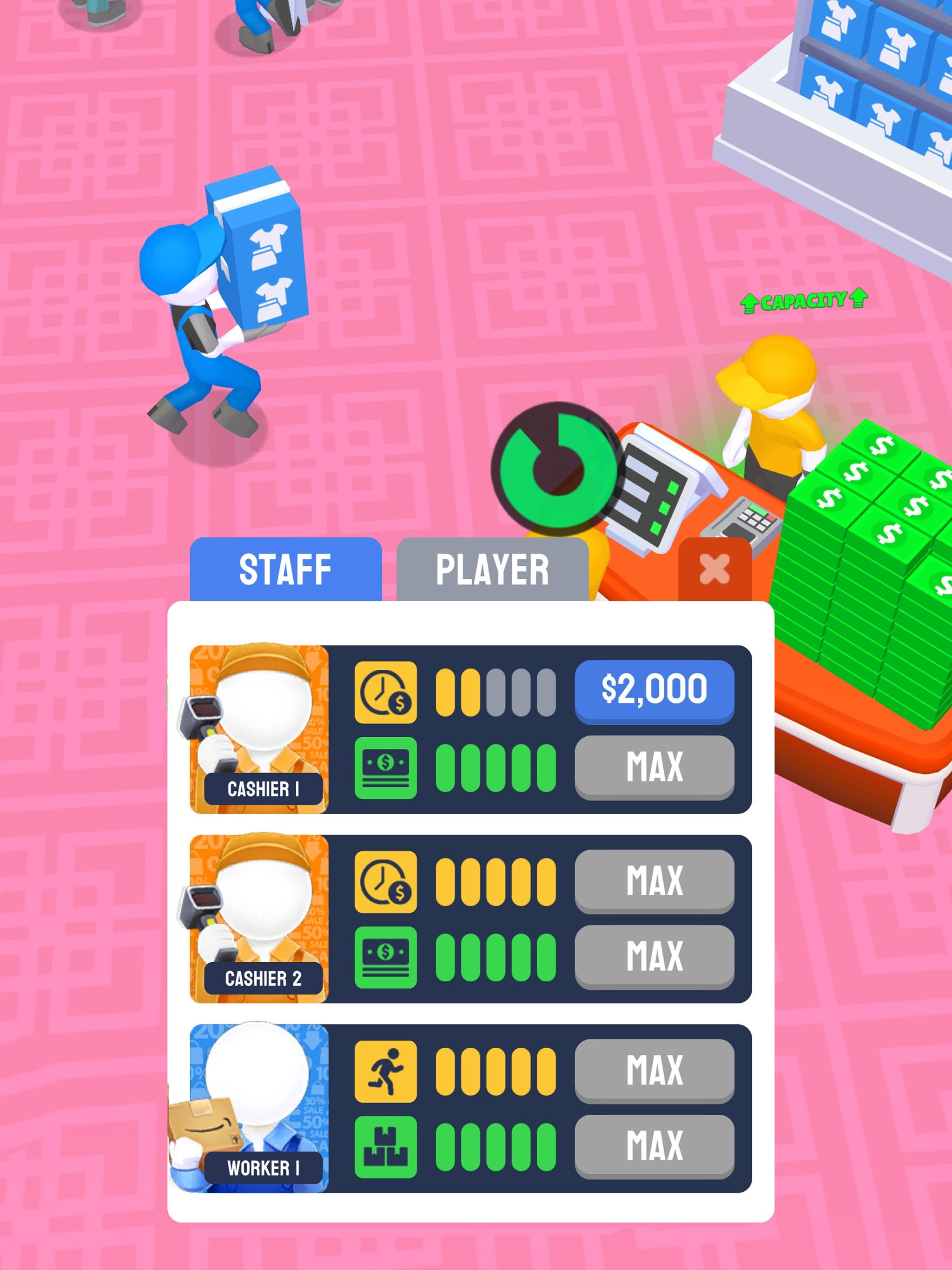 Screenshot of My Mini Mall: Mart Tycoon Game