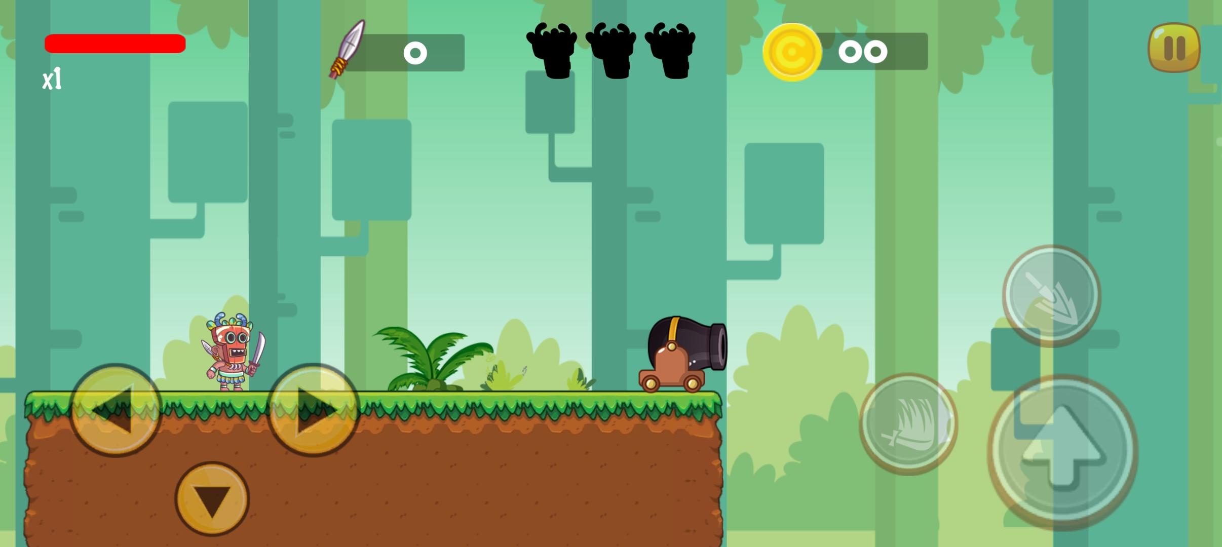 Hero Boy Adventure Game ภาพหน้าจอเกม