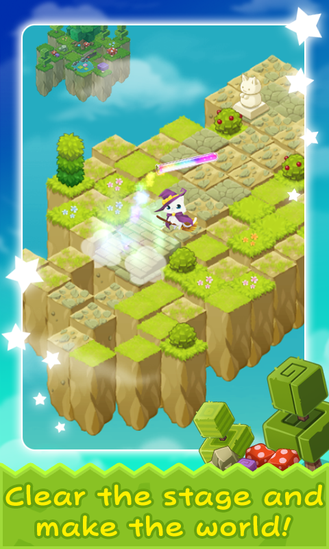 Bubble Cat Worlds Cute Pop Shooter Game Screenshot