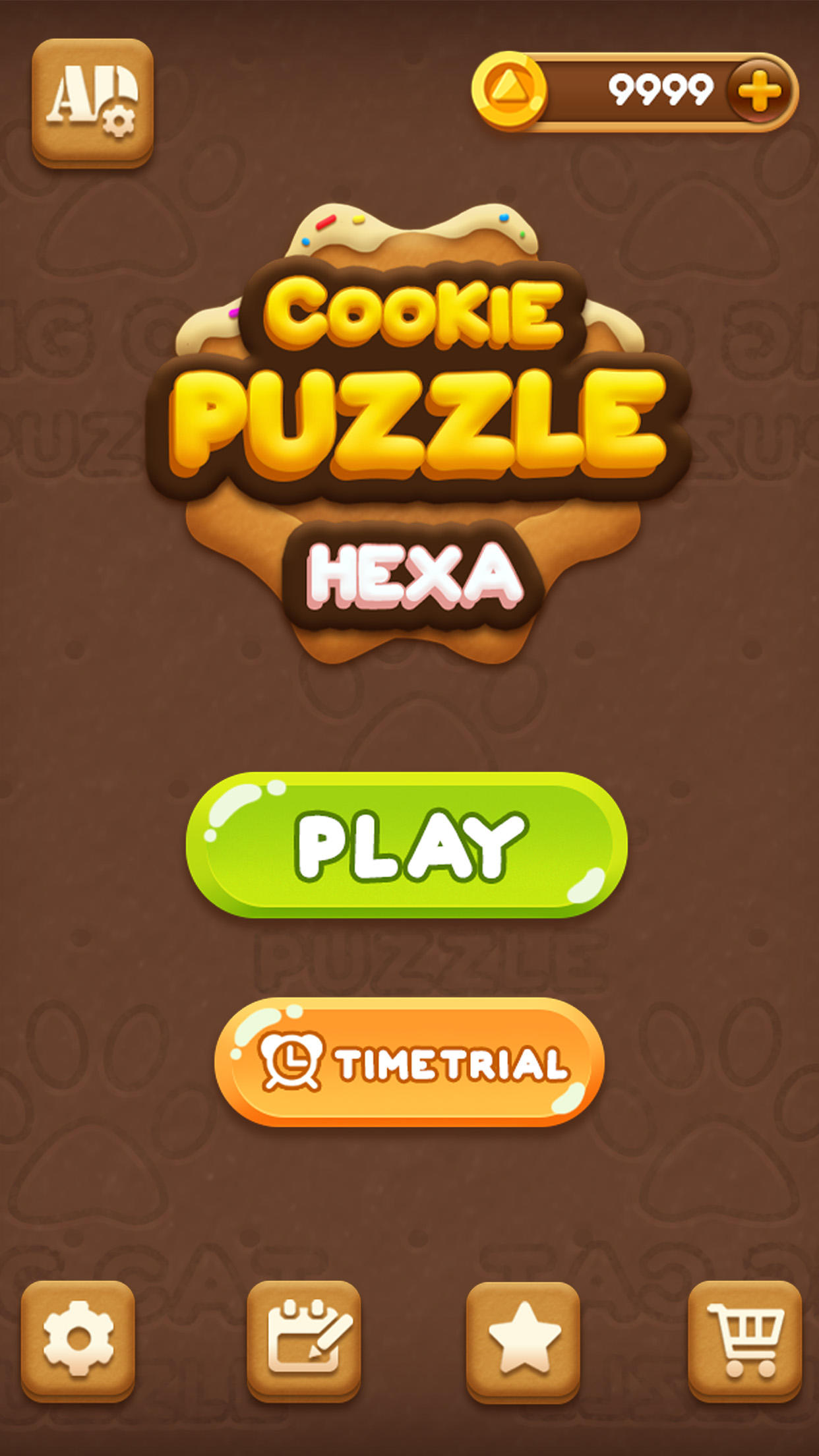 Screenshot 1 of Quebra-cabeça de biscoito: Hexa (Beta) 1.0.22