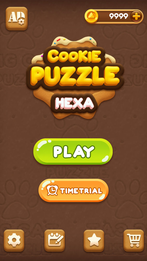 Cookie Puzzle: Hexa（测试版）遊戲截圖