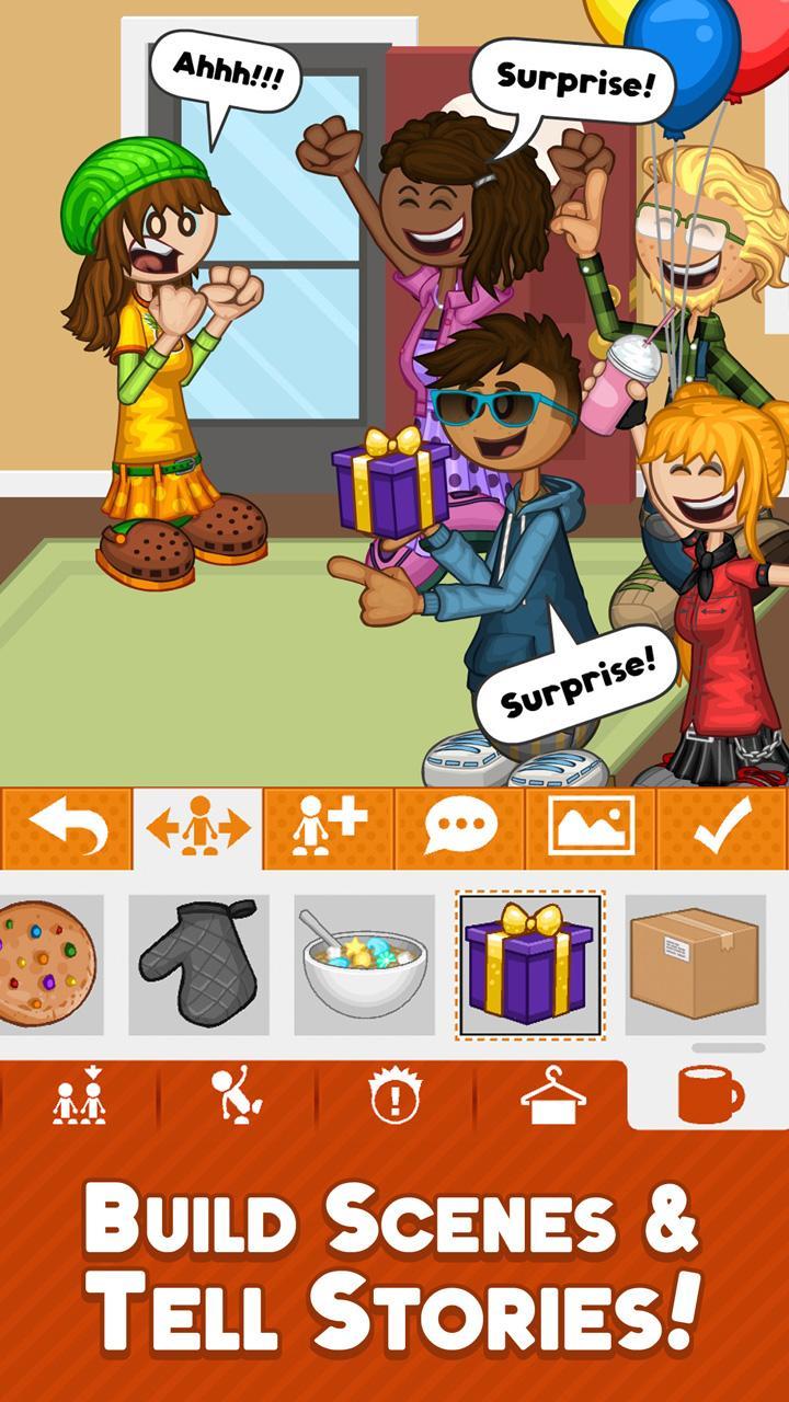 Papa Louie Pals Game Screenshot