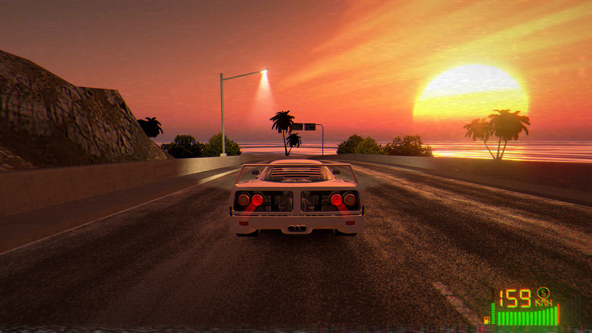 Screenshot of Retrowave World