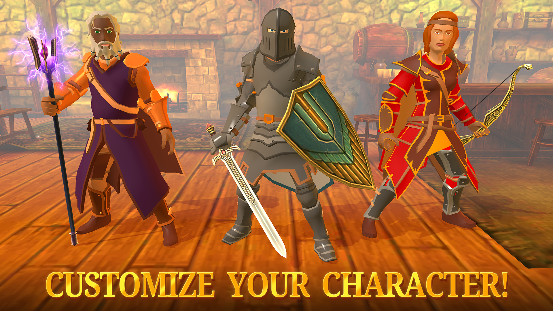 Combat Magic Spells & Swords Game Screenshot