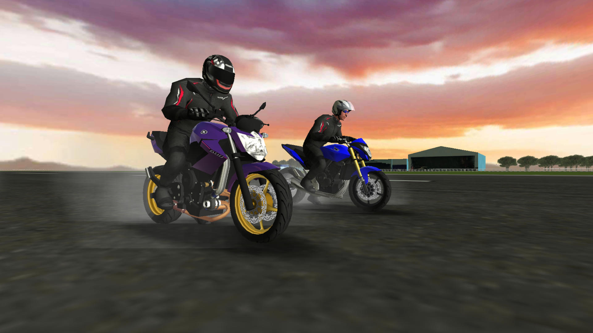 Moto Wheelie 3D Game Screenshot