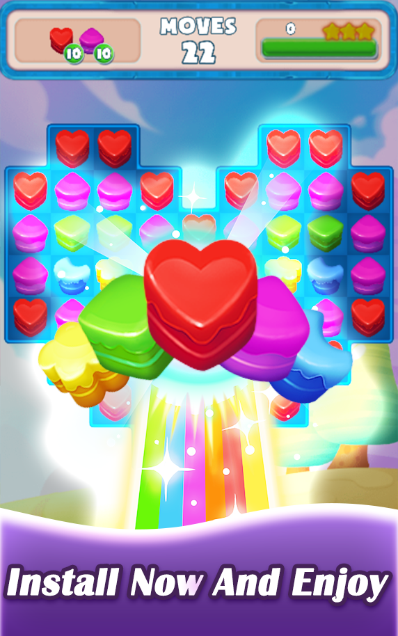 Cookie Match 3 Game Screenshot