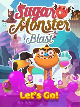 Sugar Monster Blast Game Screenshot
