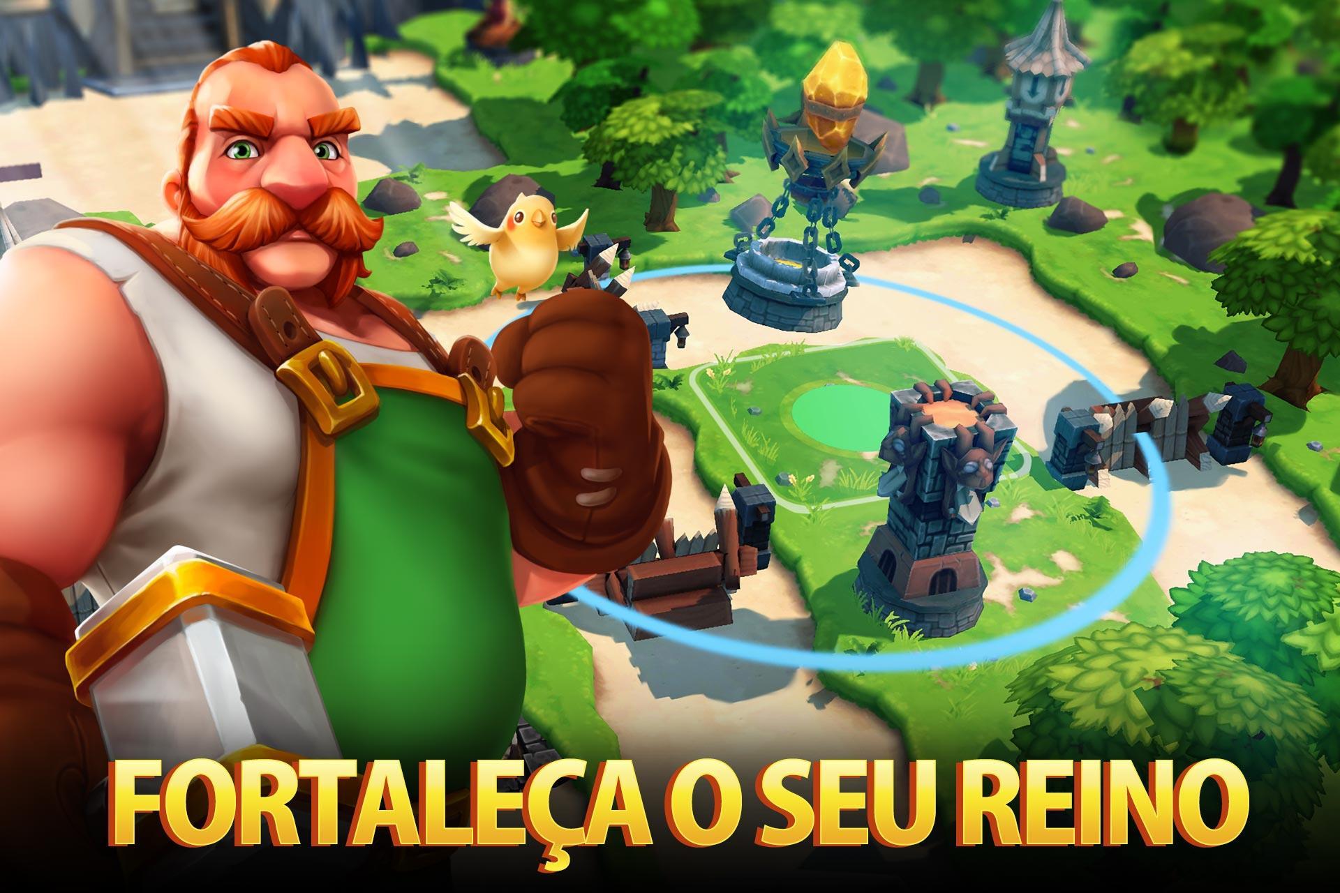 Captura de Tela do Jogo Royal Revolt 2: Tower Defense