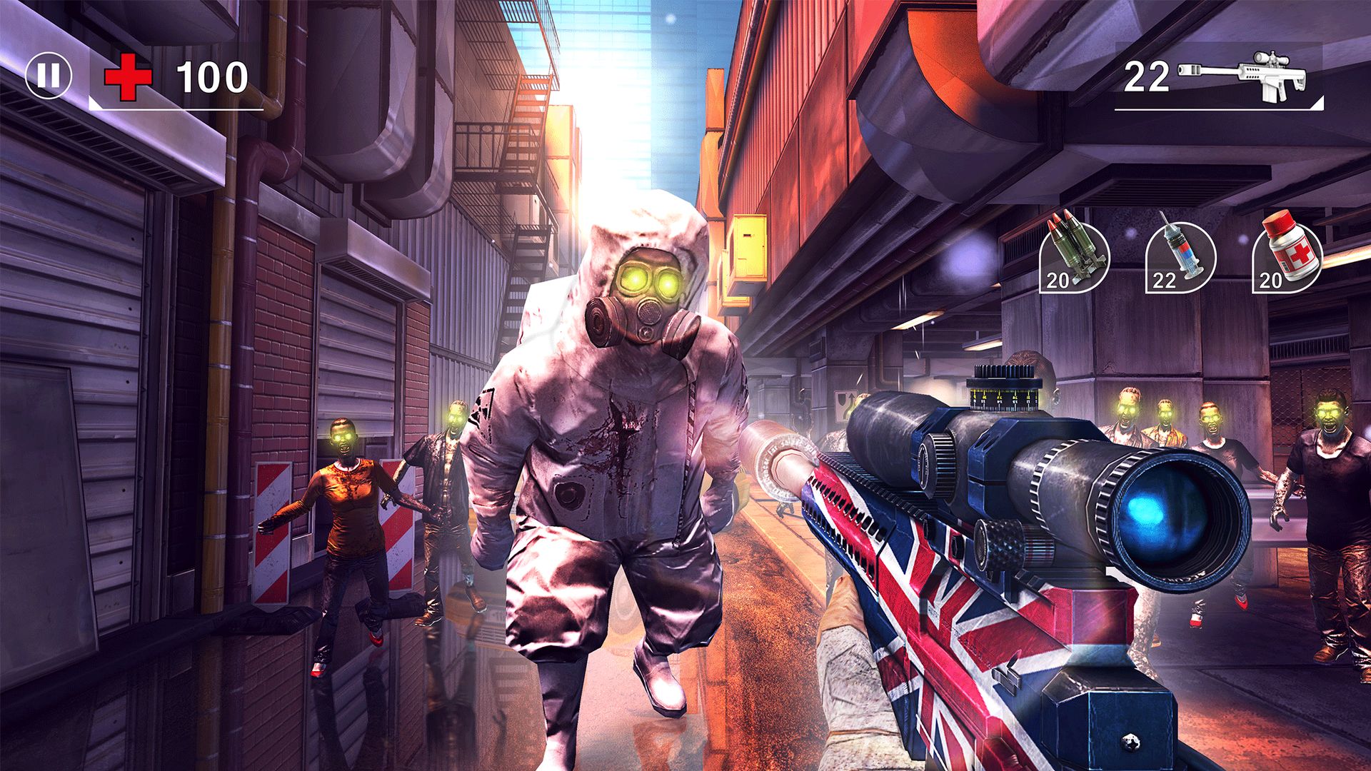 Screenshot of UNKILLED - FPS Zombie Games