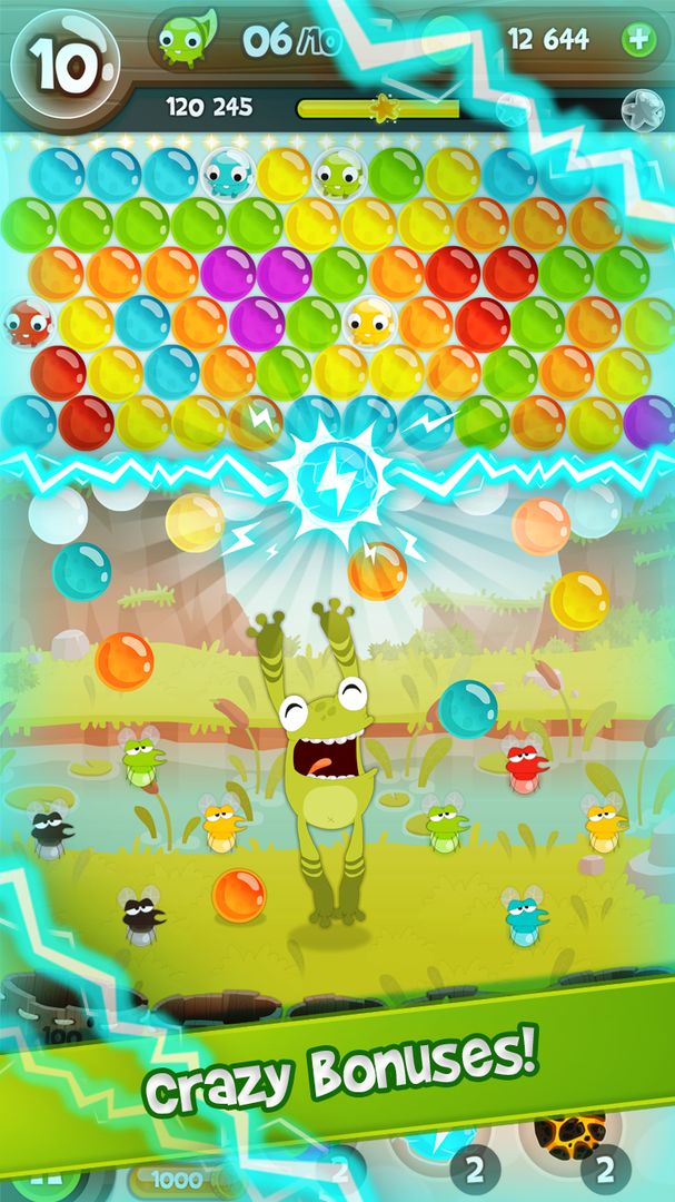 Froggle - Bubble game ภาพหน้าจอเกม