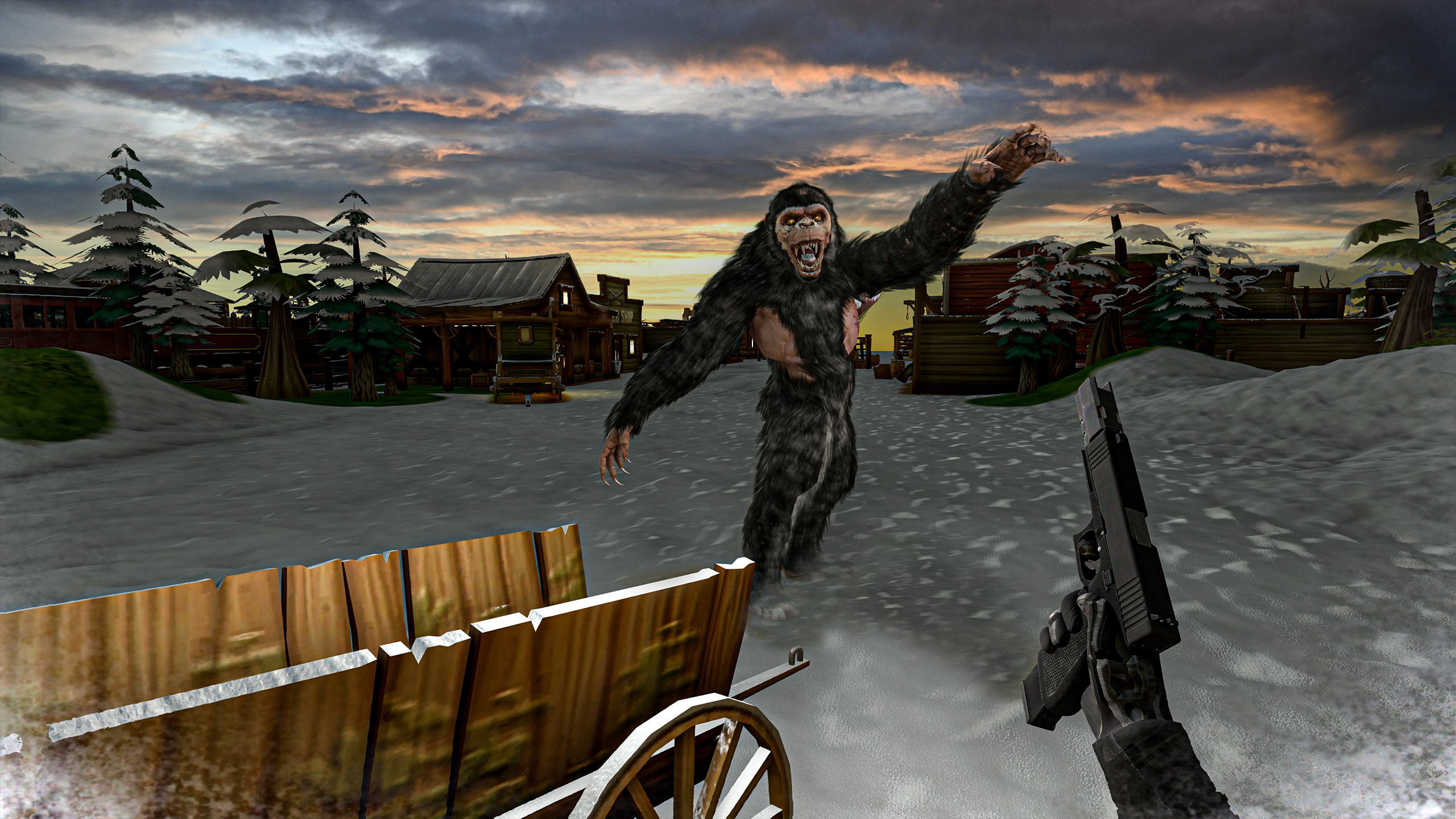 Bigfoot Monster Hunter Game for Android - Download