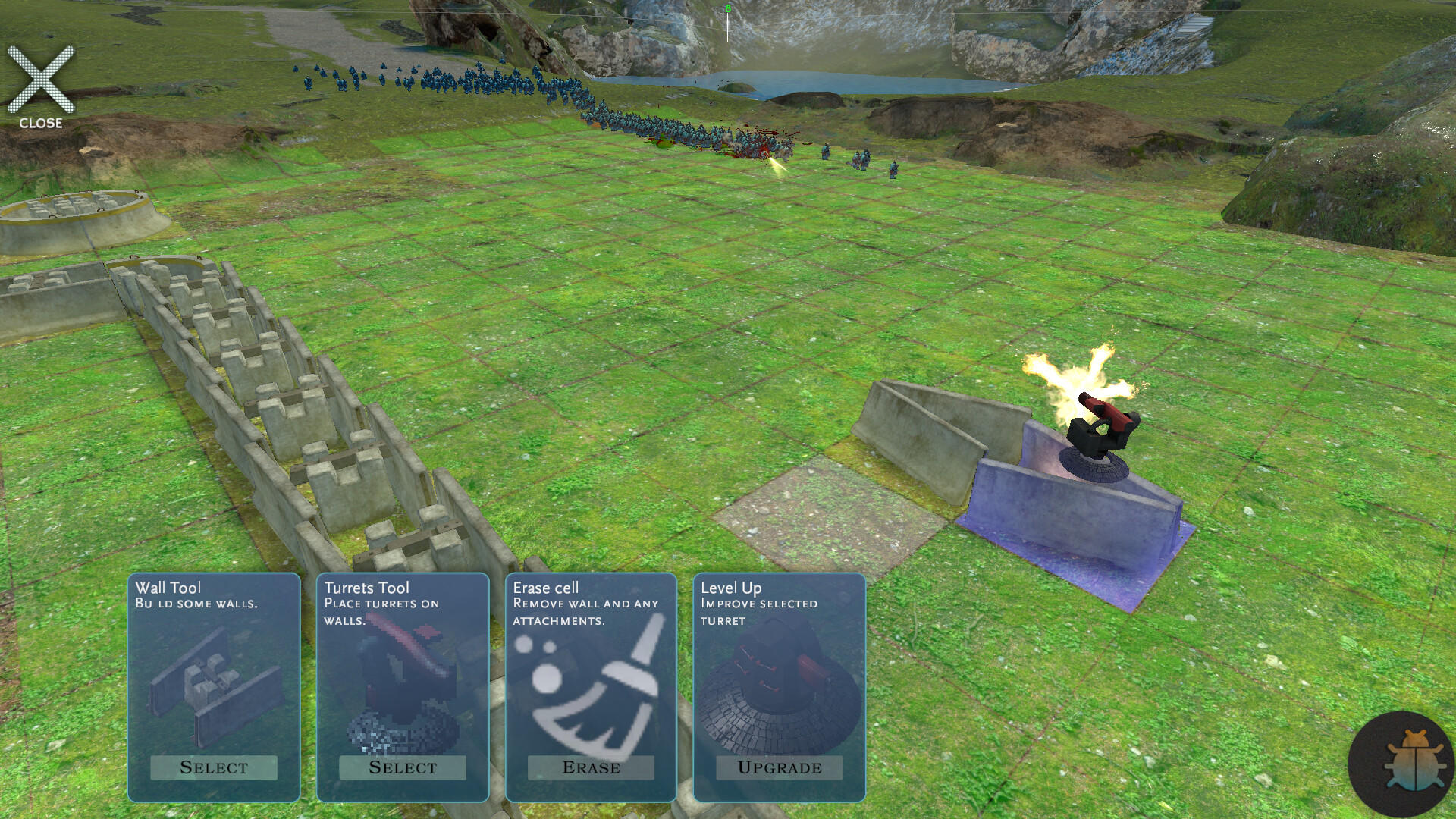 Screenshot of Savage Turret