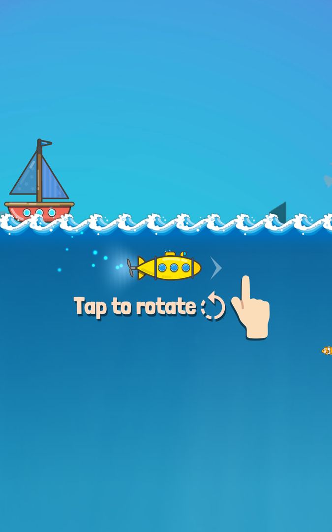 Screenshot of Submarine Jump!