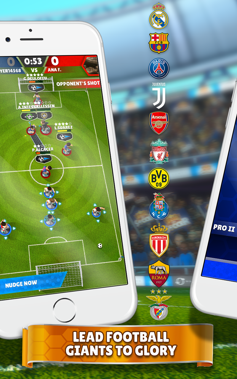 Kings of Soccer - Multiplayer Football Game Game Screenshot