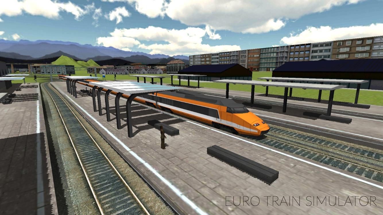 Euro Train Simulator: Game Game Screenshot