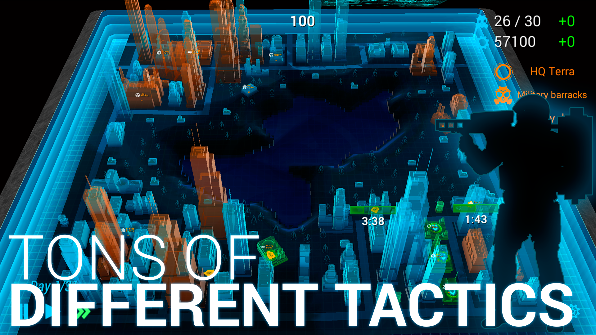 Zombie City Defense ゲームのスクリーンショット