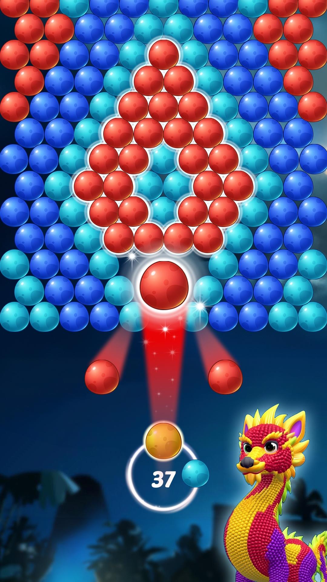 Bubble Shooter 2 Game Screenshot