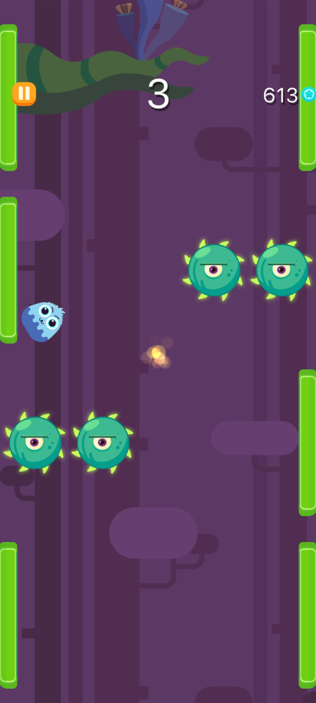 Genie Jump ゲームのスクリーンショット