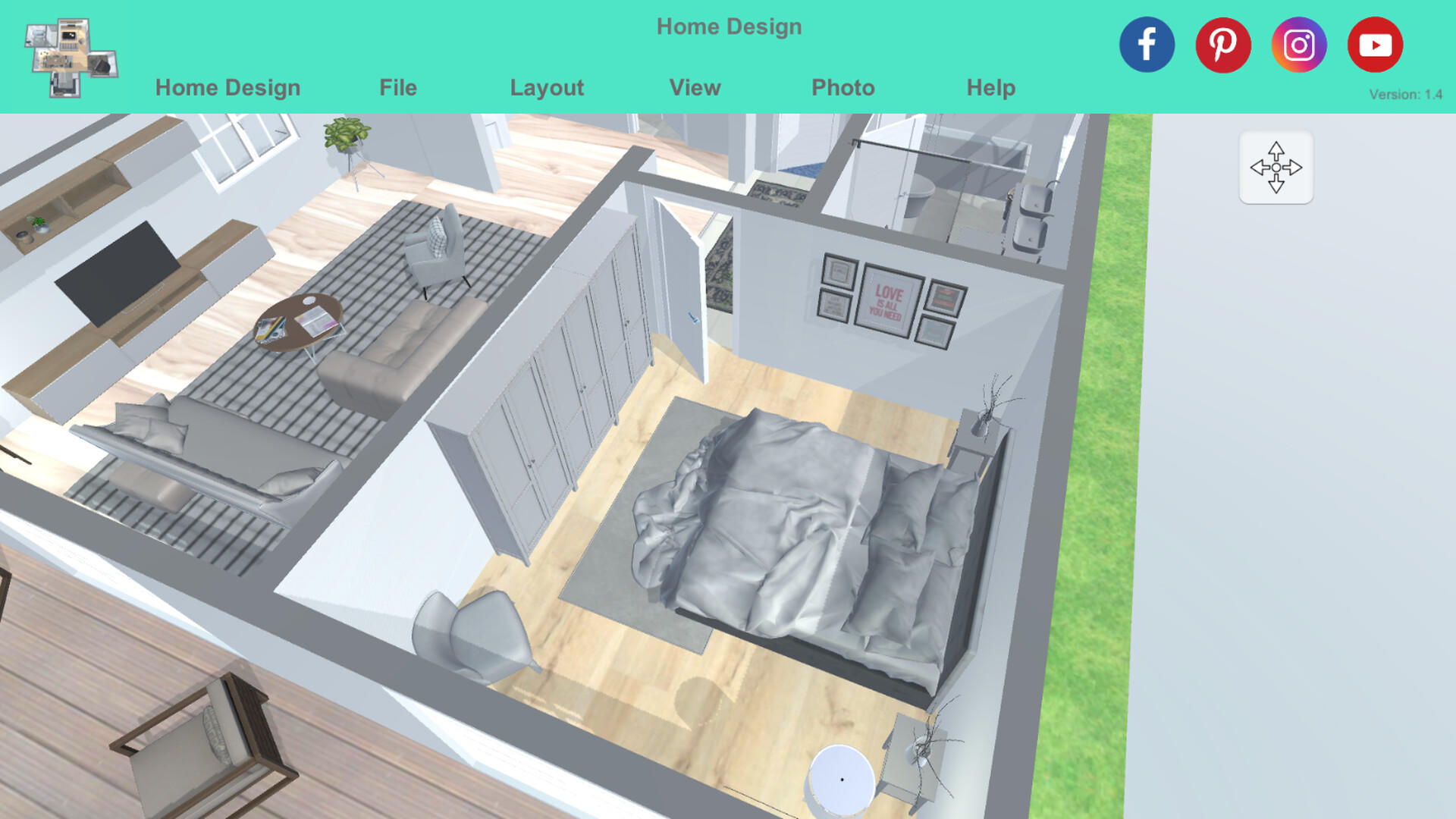 Screenshot 1 of Reka Bentuk Rumah | Pelan lantai 