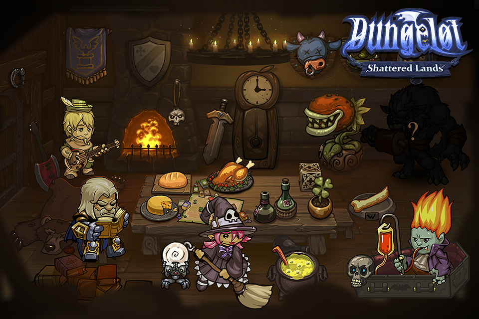 Dungelot Shattered Lands Game Screenshot