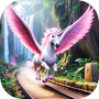 Icon of Unicorn Flying Horse Simulator
