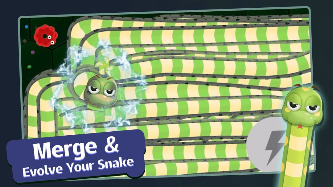 Screenshot of Merge Snake !