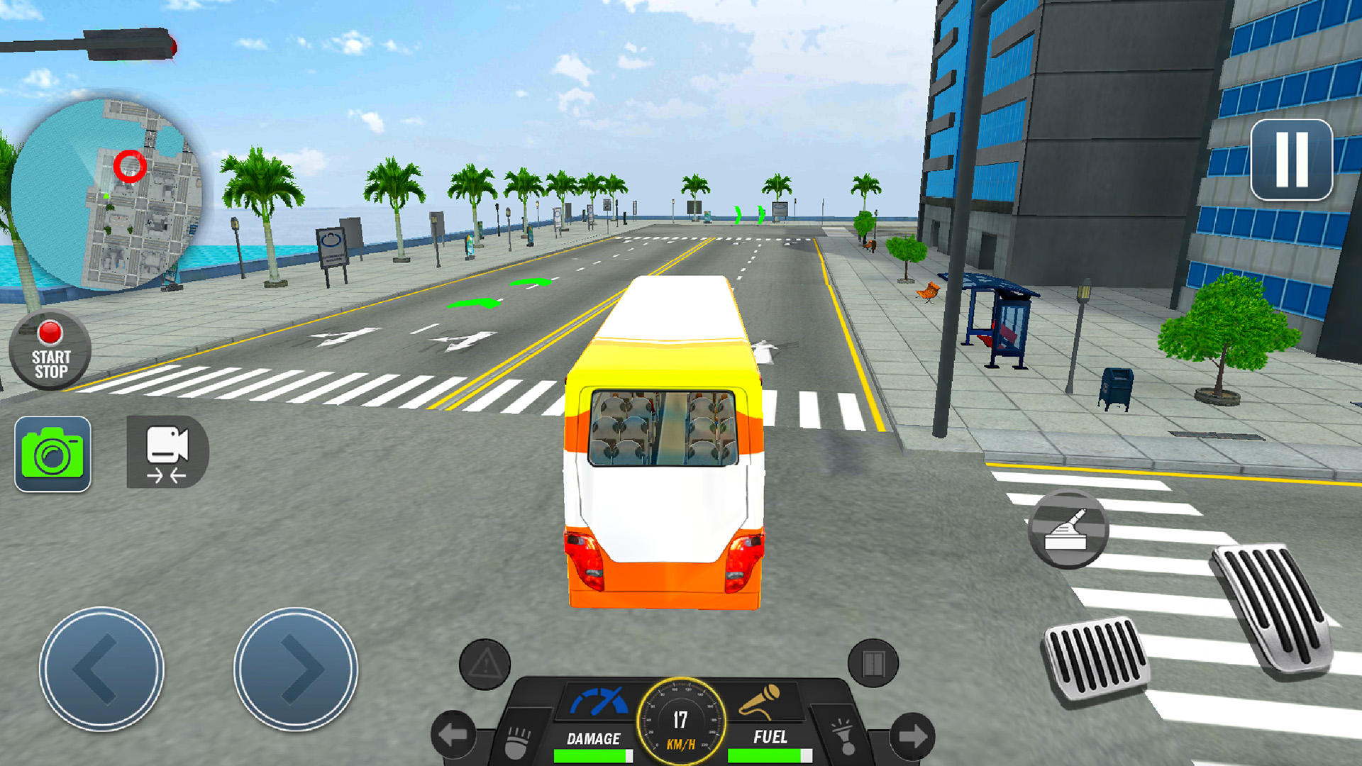 US Bus Simulator Driving Games Game Screenshot